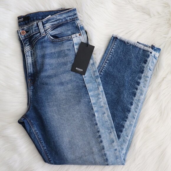 Hudson Zoeey Acid Wash High Waist Jeans Size 32 NWT - Picture 6 of 9